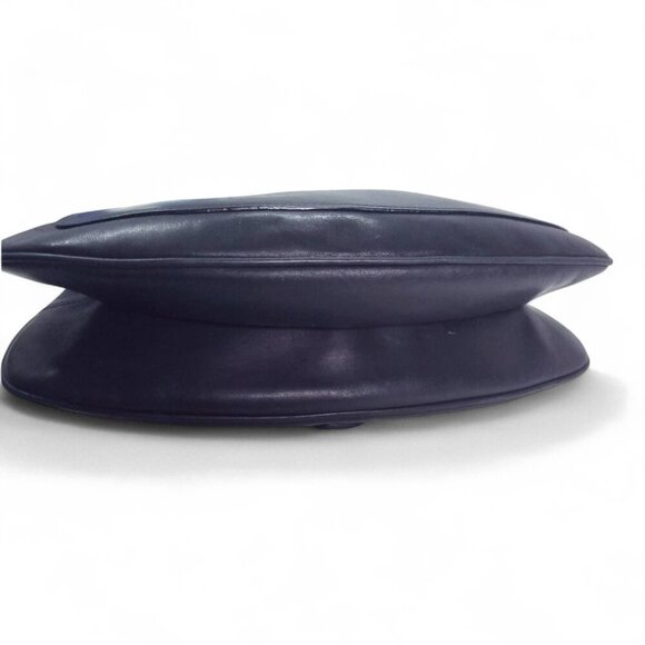 Coach Vintage Saddle Hippie Legacy 9340 Black Leather Buckle Shoulder Bag - Picture 5 of 13